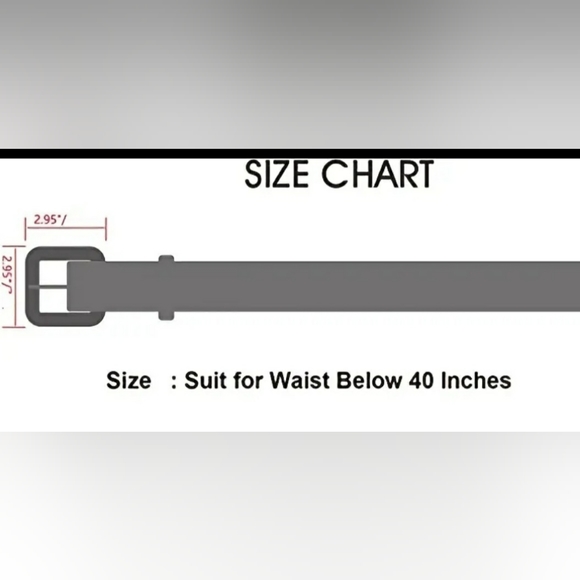 Boho Square Buckle Belt - Picture 4 of 6